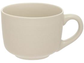Caneca Chá e Café de Cerâmica Bege 455ml Hauskraft Jumbo Sarah CANC198
