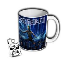 Caneca + Chaveiro Banda Rock Iron Maiden Metal