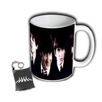 Caneca + Chaveiro Banda Rock Paul, John, George, Ringo