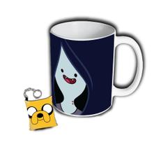 Caneca + Chaveiro Hora De Aventura Desenho Marceline Network