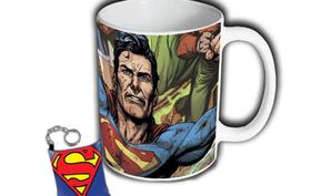 Caneca + Chaveiro Superman Super Homem Clark Kent Kal El