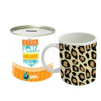 Caneca chocolate (300ml) - onca + fibra lata (725) - simas