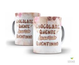 Caneca chocolate deixa tudo quentinho