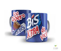 Caneca chocolate, eu quero bis de você