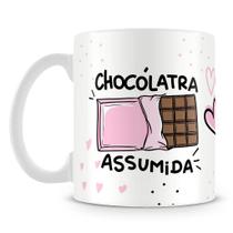 Caneca Chocólatra Assumida - Cerâmica de Alta Qualidade para Bebidas Quentes Caneca Chocólatra Assumida - Cerâmica de Alta Qualidade para Bebidas Quentes