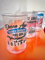 Caneca chopp acrílico carnaval Caneca chopp acrílico carnaval