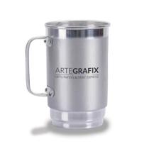 Caneca Chopp Aluminio - Artegrafix