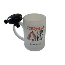 Caneca Chopp Campainha Vai De Cerveja Que Não Tem Erro 400ml Caneca Chopp Campainha Vai De Cerveja Que Não Tem Erro 400ml