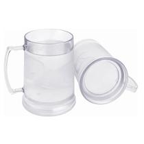 Caneca Chopp Gel 340ml Parede Dupla De Acrílico Térmica Caneca Chopp Gel 340ml Parede Dupla De Acrílico Térmica