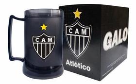 Caneca Chopp Gel Fume - Atlético Mineiro - Toda Preta Caneca Chopp Gel Fume - Atlético Mineiro - Toda Preta