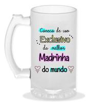 Caneca Chopp Personalizada Dinda Madrinha Batizado Caneca Chopp Personalizada Dinda Madrinha Batizado