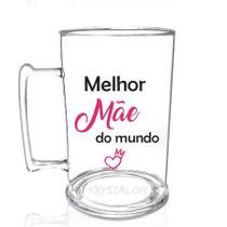 Caneca Chopp Personalizada Para Dia Das Mães - Melhor Mãe