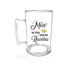 Caneca Chopp Personalizada Para Dia Das Mães - Minha Rainha