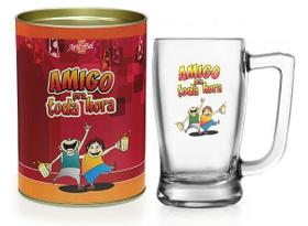 Caneca Chopp Taberna Amigo + Tubete 340ml ArteBel