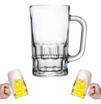 Caneca Chopp Vidro Copo Cerveja Festa Transparente 300ml Caneca Chopp Vidro Copo Cerveja Festa Transparente 300ml