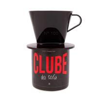 Caneca cilindrica com coador - love canecas clube - uatt