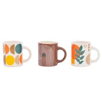 Caneca Coffe Time Cerâmica 80ML 6 Peças Caneca Coffe Time Cerâmica 80ML 6 Peças