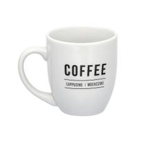 Caneca Coffee 300ml em Cerâmica - Branca Caneca Coffee 300ml em Cerâmica - Branca