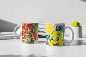 Caneca coleção disney - ariel Caneca coleção disney - ariel
