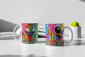 Caneca coleção disney - stich Caneca coleção disney - stich