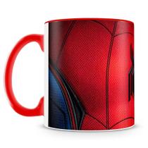 Caneca com Brasão do Homem Aranha - 325ml - Cerâmica de Alta Qualidade