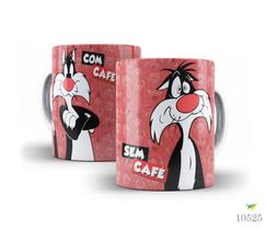 Caneca com café, sem café