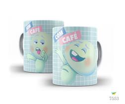Caneca com café, sem café