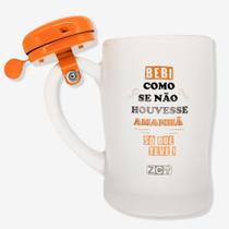 Caneca com Campainha Bebi como se não houvesse - Zona Criativa Caneca com Campainha Bebi como se não houvesse - Zona Criativa