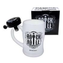 Caneca Com Campainha Rock Roll Caneca Com Campainha Rock Roll