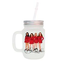 Caneca com canudo da série pretty little liars mason jar pretty little liars Caneca com canudo da série pretty little liars mason jar pretty little liars