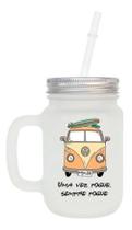 Caneca Com Canudo Pogue Life Mason Jars Outer Banks
