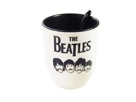 Caneca com colher Beatles - Starnerd