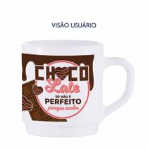 Caneca com Frases MUG Coffee Choco 310ml
