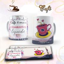 Caneca com frases sobre café Caneca com frases sobre café