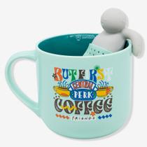 Caneca com Infusor Central Perk 400 Ml Friends Caneca com Infusor Central Perk 400 Ml Friends