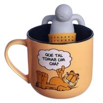 Caneca Com Infusor Garfield 10024445 350ml Zonacriativa