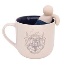 Caneca com Infusor Hogwarts Harry Potter 350 ml Zona Criativa 03484