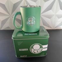 Caneca com lata personalizada palmeiras de vidro 300ml presente dia dos pais palmeirense verde prata 300ml cerveja chopp Caneca com lata personalizada palmeiras de vidro 300ml presente dia dos pais palmeirense verde prata 300ml cerveja chopp