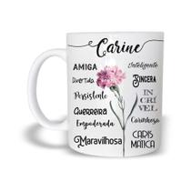 Caneca Com Nome Clara de Plástico Rígido