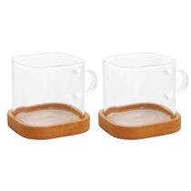 Caneca com Pires (2 Unidades)