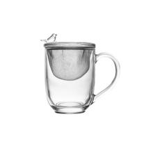 Caneca com tampa e filtro Bird 350 ml Cristal Wolff