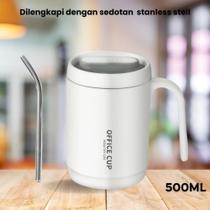 Caneca Com Tampa Para Liquidos Quentes Ou Gelados Office Cup