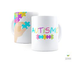 Caneca com tema Autismo