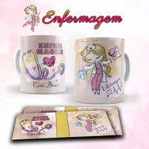 Caneca com tema enfermagem Caneca com tema enfermagem