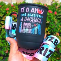 Caneca com tirante personalizado - Aluminio Caneca com tirante personalizado - Aluminio