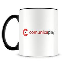 Caneca Comunica Play Personalizada de Porcelana - Mod.1