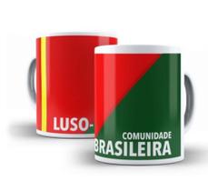 Caneca Comunidade Luso - Brasileiro - Caricanecas Brasília