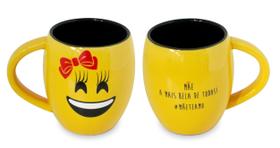 Caneca Côncava Linha Diverticon Mãe A Mais Bela De Todas