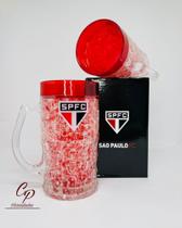 Caneca Congelante 370ml - São Paulo SPFC - Produto Licenciado - Mileno