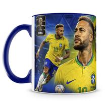 Caneca Copa do Mundo Neymar Jr. - 325ml - Cerâmica de Alta Qualidade Caneca Copa do Mundo Neymar Jr. - 325ml - Cerâmica de Alta Qualidade
